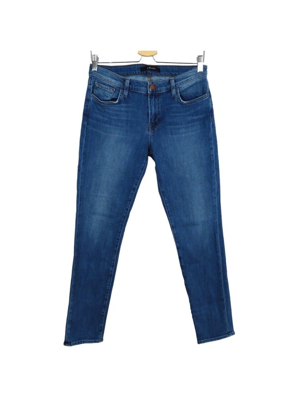 J Brand Womens 27 Ellis Echo Blue Wash Denim Jeans Straight Leg Cotton Blend